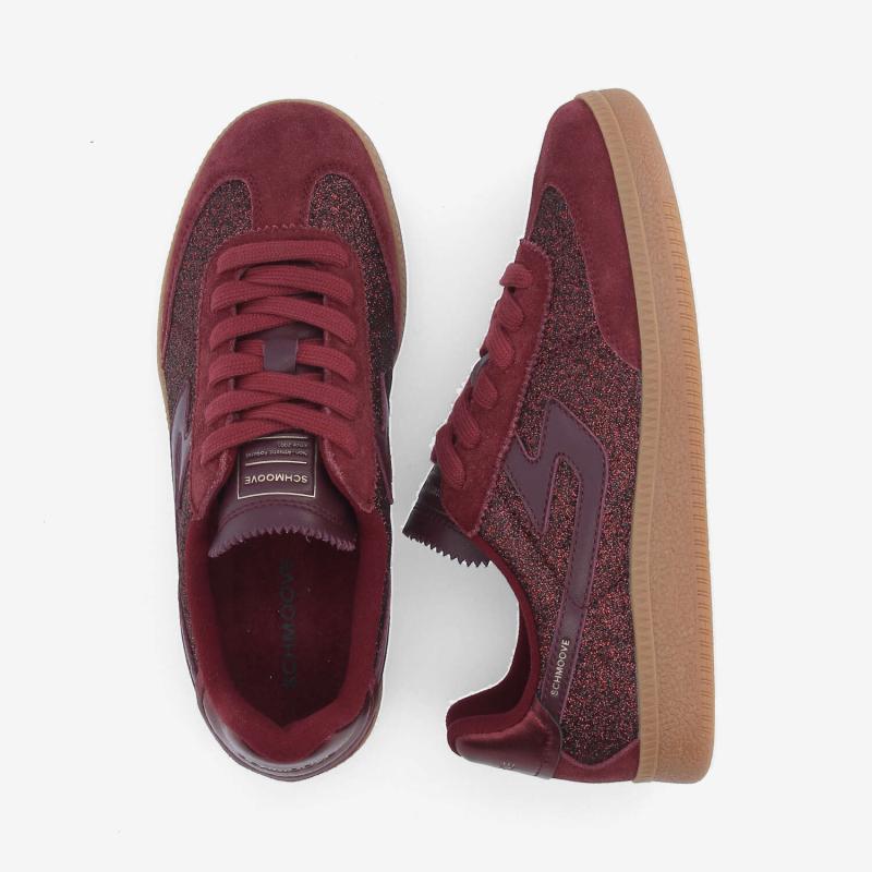 SHEFFIELD JOGGER W - SPAN/SUEDE - BORDEAUX